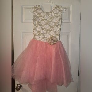 Weissman pink and gold tutu dance costume
